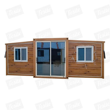 Casa prefabricada del envase de la casa móvil de Tesite de la estructura de acero galvanizada con CE