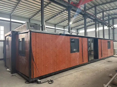 Casa prefabricada plegable del envase de empaquetado de la película plástica de Tesite de Warehouse del grado 10