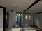 Casa contenedor prefabricada expandible móvil con paneles sándwich de lana de roca EPS/ PUR