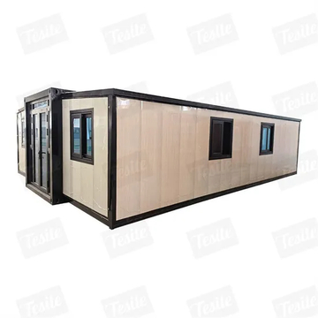 36.54~74.34sqm modificaron la estructura prefabricada modificada para requisitos particulares del envase de la estructura rápida del empaquetado de la película plástica de Tesite