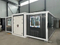 Casa modular de lujo del envase del envase de la película plástica de Tesite del panel de bocadillo de Warehouse
