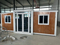 Casas pequeñas prefabricadas de lujo listas para enviar casa contenedor portátil expandible