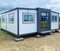 Casa modular de lujo del envase de Tesite del CE del empaquetado de la película plástica aprobada