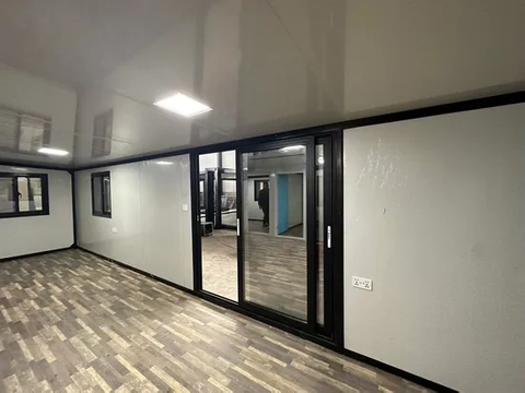 Casa prefabricada del envase del hogar del empaquetado de la película plástica de Tesite del almacén aprobado por la CE