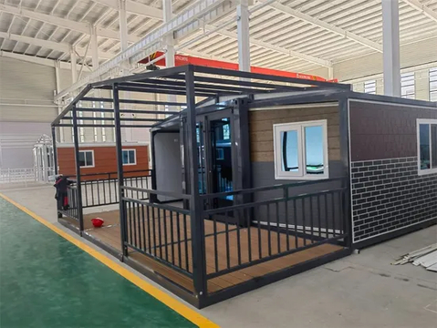 Casa pequeña prefabricada del envase del empaquetado de la película plástica modificada para requisitos particulares de Tesite del chalet