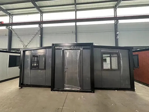 Las casas prefabricadas de Tesite del almacén de EPS/PUR/Rockwool almacenan la casa del envase del pliegue