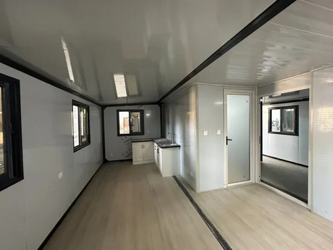 Impermeable, ignífugo. Casa contenedor expandible de lujo de villa portátil