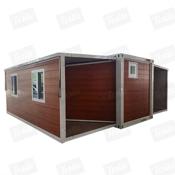 Casa pequeña prefabricada del envase del empaquetado de la película plástica modificada para requisitos particulares de Tesite del chalet