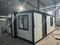 Casa prefabricada portátil del envase de empaquetado de la película plástica de Tesite del taller temporal de las oficinas