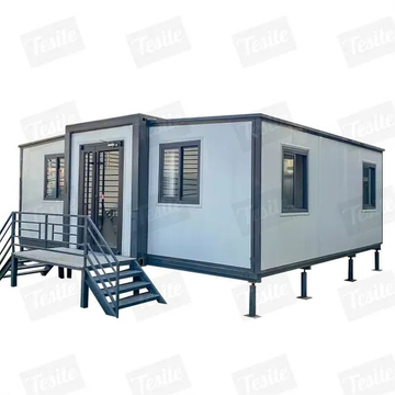 Casa prefabricada plegable del envase de la película plástica de Tesite de 75m m que empaqueta con ISO
