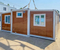 Casas pequeñas prefabricadas de lujo listas para enviar casa contenedor portátil expandible