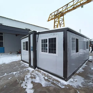 Casa contenedor expandible prefabricada portátil de contenedor de oficina móvil con CE