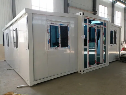 EPS/PUR/Rockwool casas modulares Tesite personalizadas, casa contenedor plegable