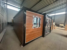 Casa móvil ampliable portátil modificada para requisitos particulares del envase de la película plástica del almacén